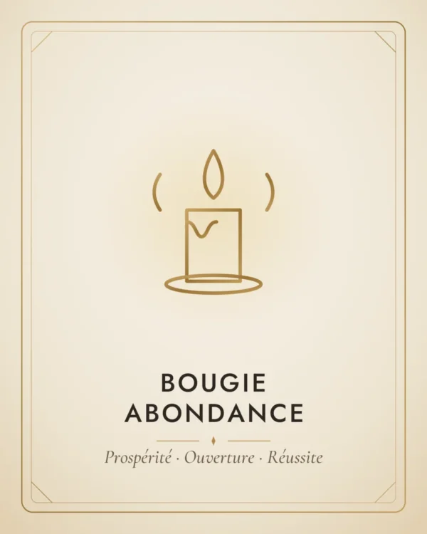 Bougie Abondance