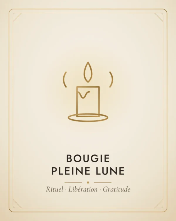 Bougie Pleine Lune