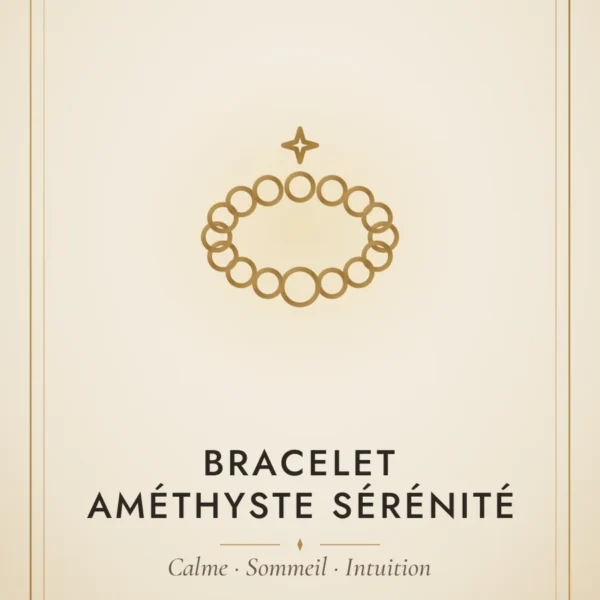 Bracelet Améthyste Sérénité