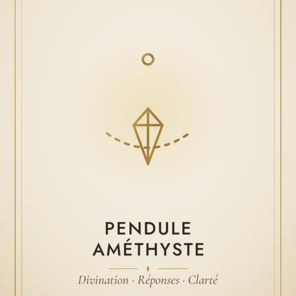 Pendule Améthyste