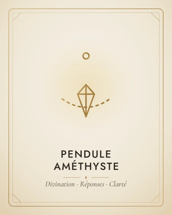 Pendule Améthyste
