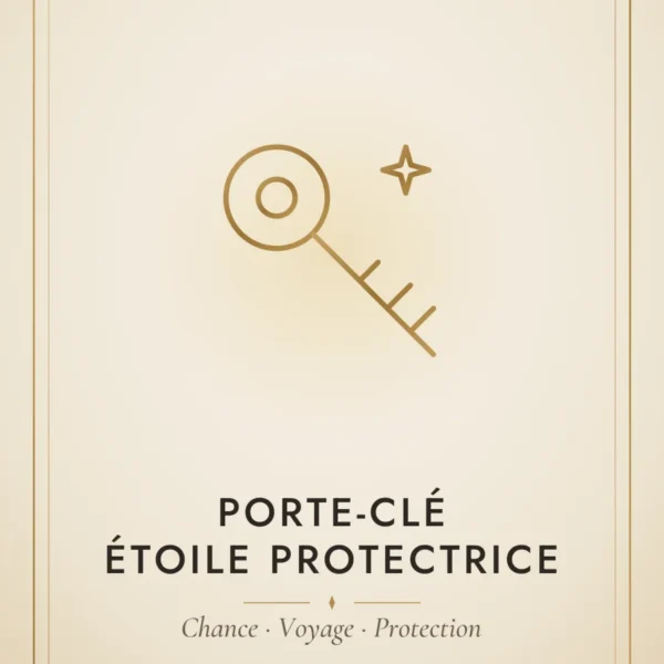 Porte-clé Étoile Protectrice