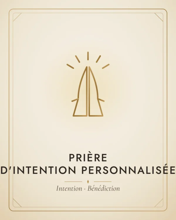 Prière d'Intention Personnalisée